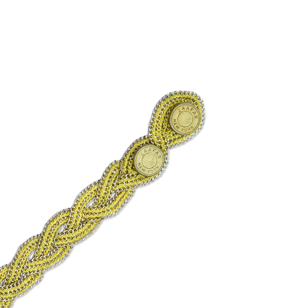 Twist Link Yellow Bracelet