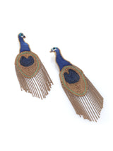 Peacock Elegance Earrings