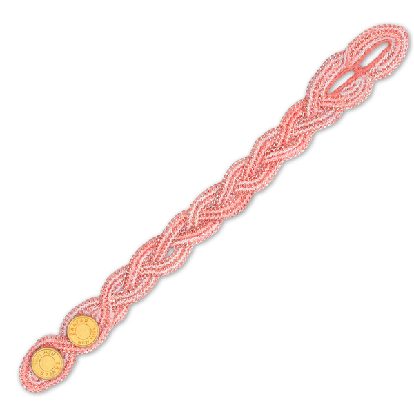 Twist Link Pink Bracelet