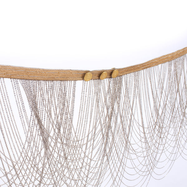 Zaafar Draped Chandelier Sautoir Belt