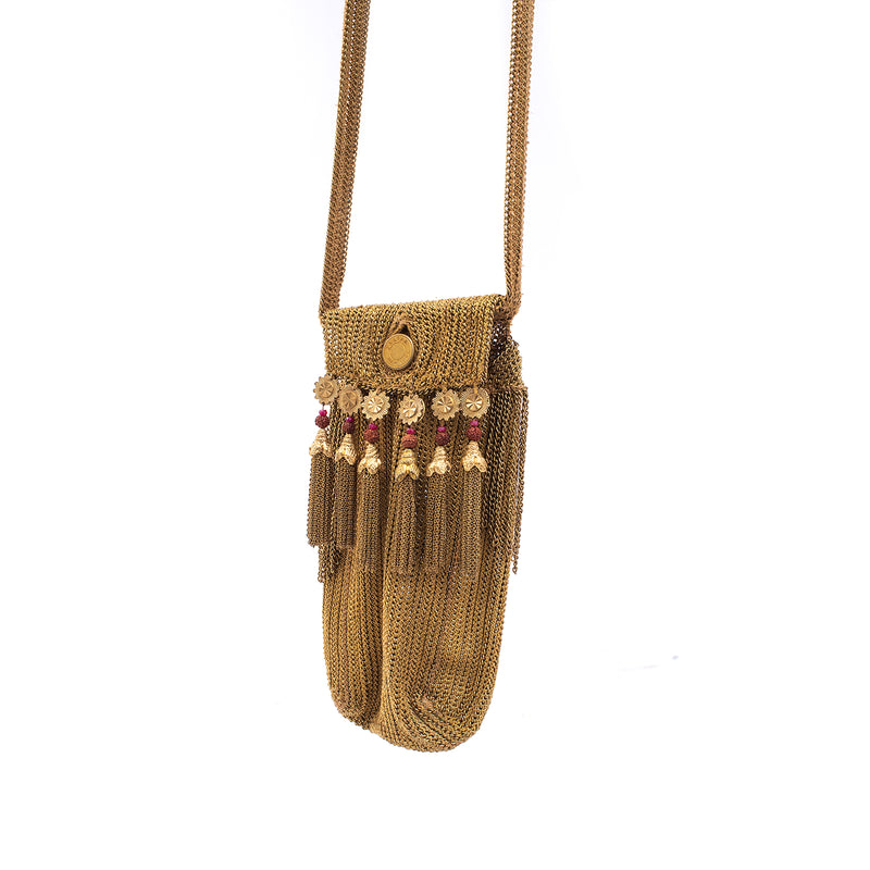 Vintage Flapper Tassel Bag