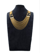 Gold & Black Navaho Necklace