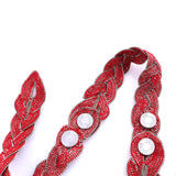 Twist Link Red Bracelet