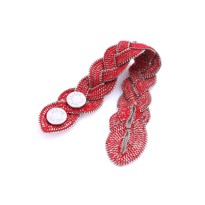 Twist Link Red Bracelet